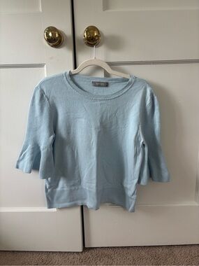 Oasis light blue top